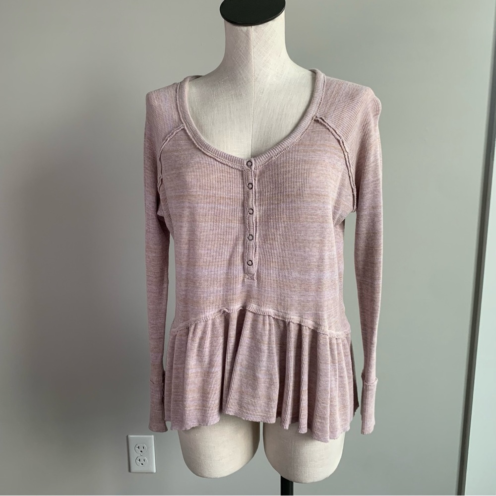 Free People Long Sleeve Top